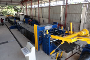 Высокоскоростная линия поперечной резки рулонного металла